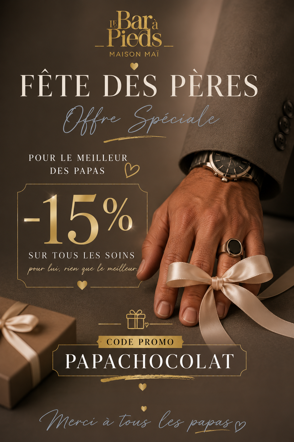 Fête des Pères — Le Bar à Pieds